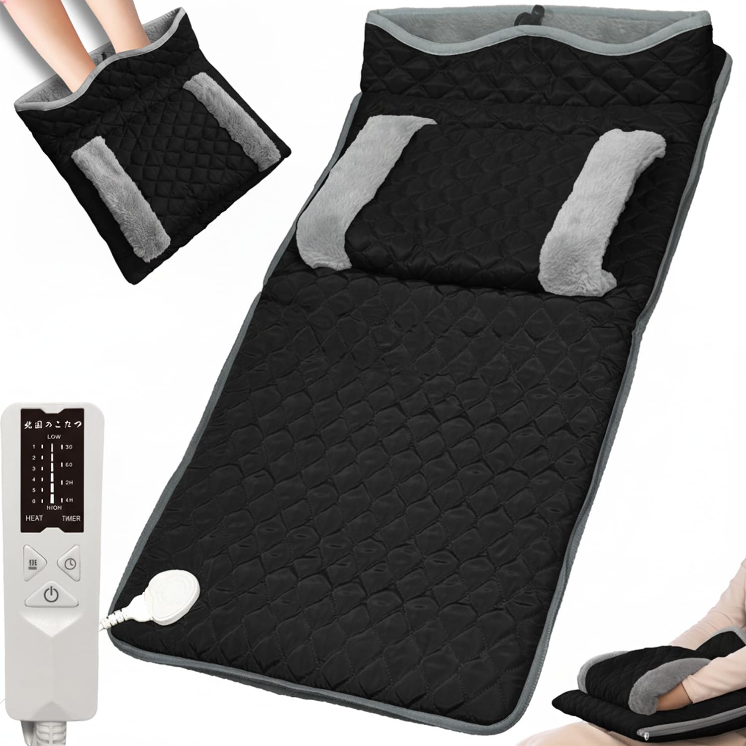 Amazon | フットウォーマー デスク下 足元 デスク 【北国のこたつ ・2