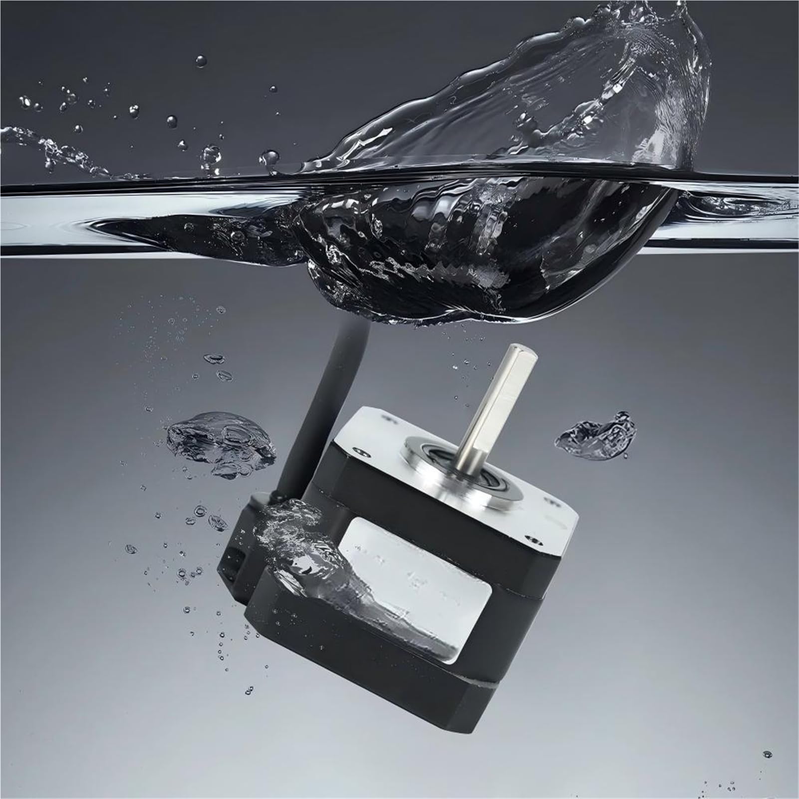 2 Stück NEMA17 wasserdichter Schrittmotor 0,28 Nm 1,3 A 3D-Druckzubehör Motor cnc