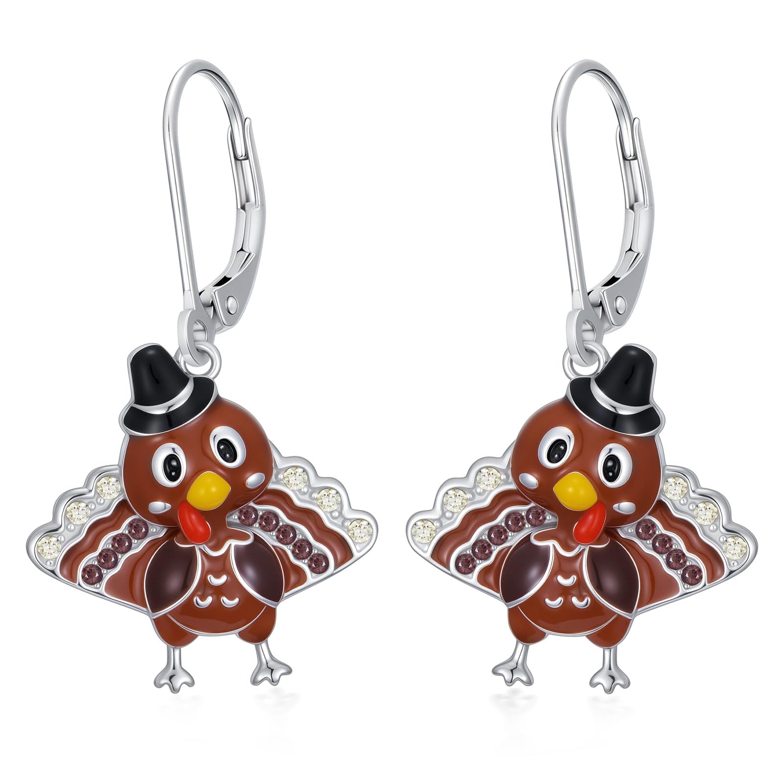 Orecchini pendenti a forma di calza di Natale, ideali come regalo di Natale per figlie e ragazze