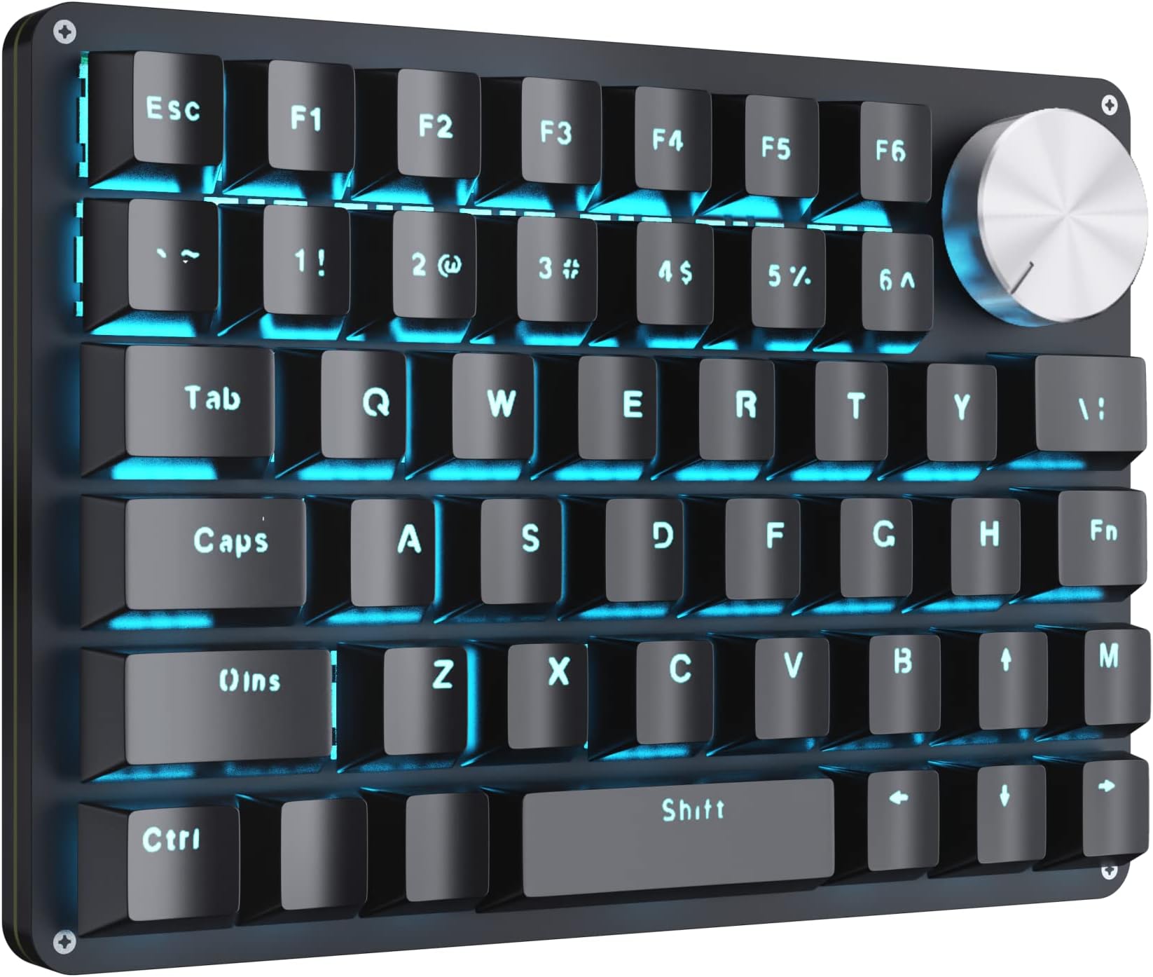 Amazon RedThunder G92片手ゲーミングキーボードRGBバックライト付きポータブルミニゲーミングキーパッド人間工学に基づい