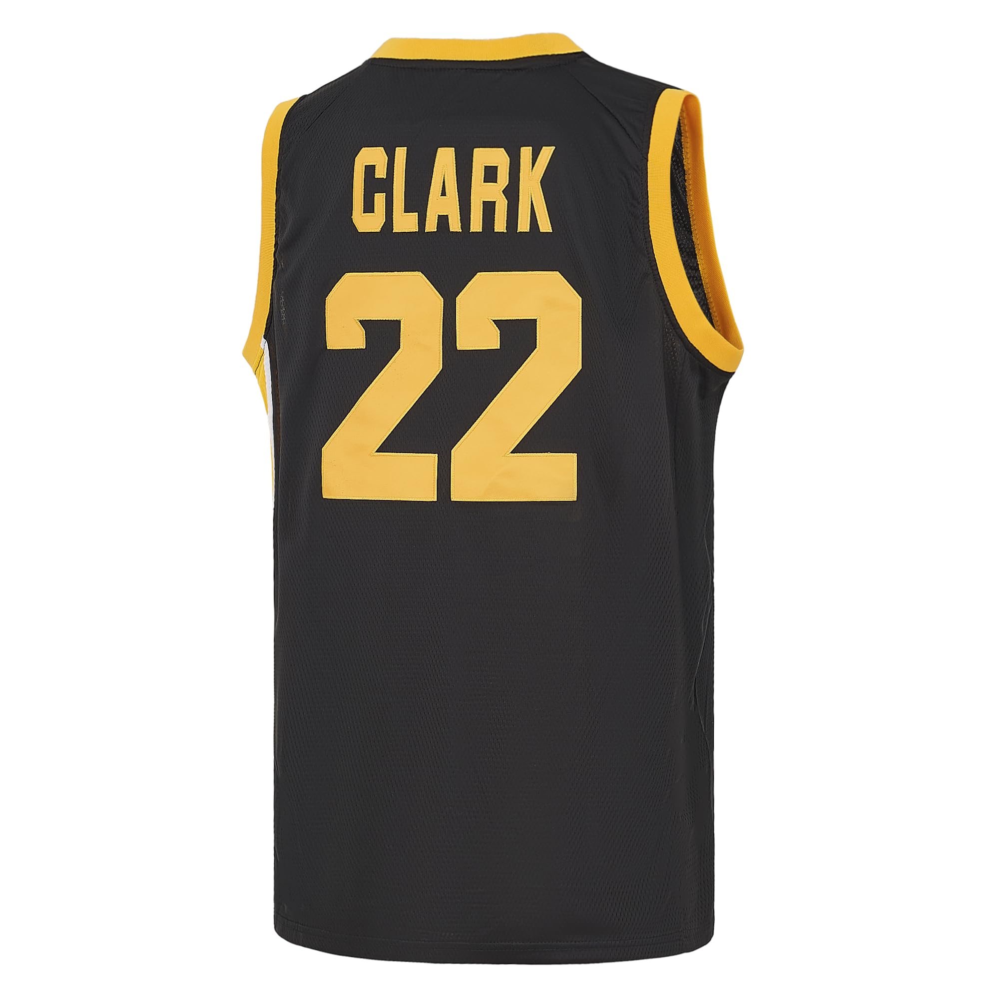 Caitlin Clark 22 Men Jersey Indiana Basketball Trikots Vintage Herren Klassisches Shirt