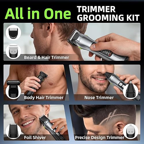 Beard Trimmer for Men — texture and fabric close-up
