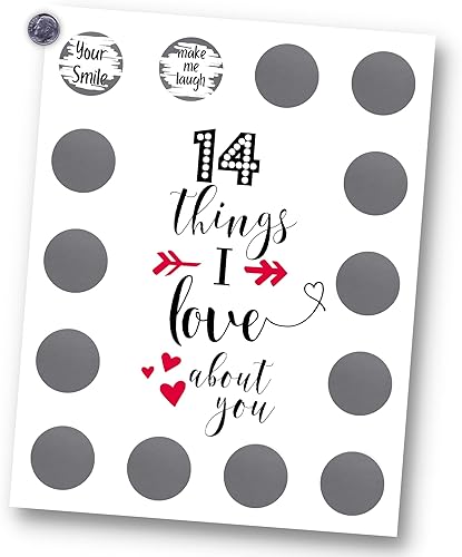 Calendario de Adviento de 14 cosas que amo de ti, manualidades de cuenta regresiva del día de San Valentín para niños, regalo personalizado para