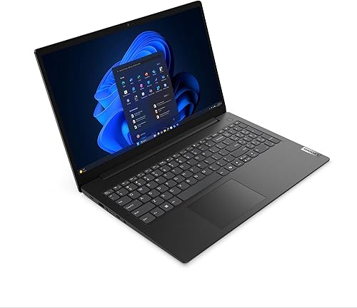 Lenovo Laptop, 15,6" FHD Display, Intel N150, 4 x 3.60 GHz, 128 GB SSD, Intel UHD Graphics, Norton 360, Windows 11, Schwarz - 2
