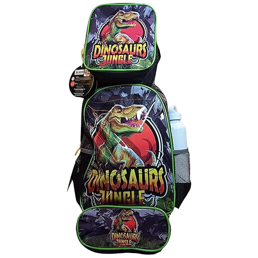 Gamecraft Kit Mochila Escolar com Rodinhas, Lancheira e Estojo, Design Gamer Pixelado, Preto e Verde, 3 Peças