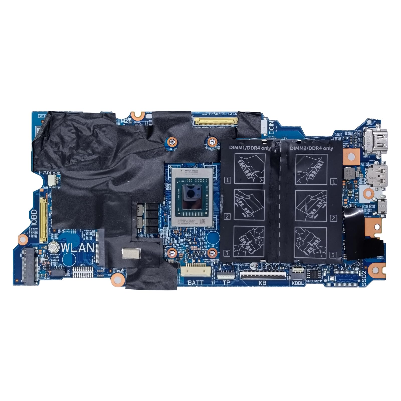 Amazon.com: Replacement for Dell Inspiron 7415 2-in-1 Motherboard