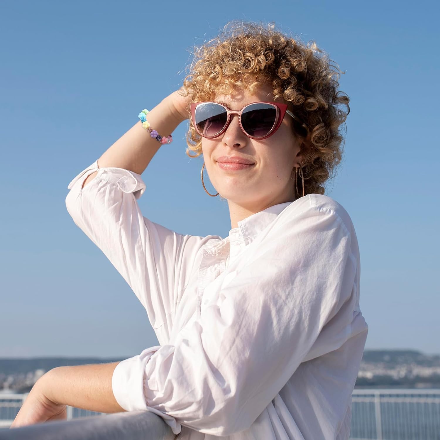 50 Pack Colorful Velvet Bead Pom Pom Beads Soft Fuffy Spacer Bead for Beadable Pens Jewelry Making Beadable Keychains Bracelet Earring Necklace - Image 7