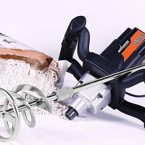 Miniatura 2 de Evolution Mezclador de paletas de velocidad variable (también conocido como mezclador de cemento, mezclador de hormigón, taladro de mezcla,