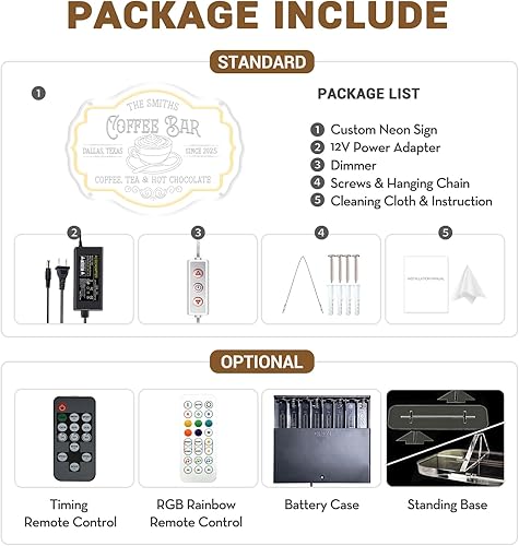 Miniatura 9 de Letrero de neón personalizado para cafeterías, cafeterías, cafeterías, tiendas, decoración de cocina, cafetería, tiendas, decoración de cocina,