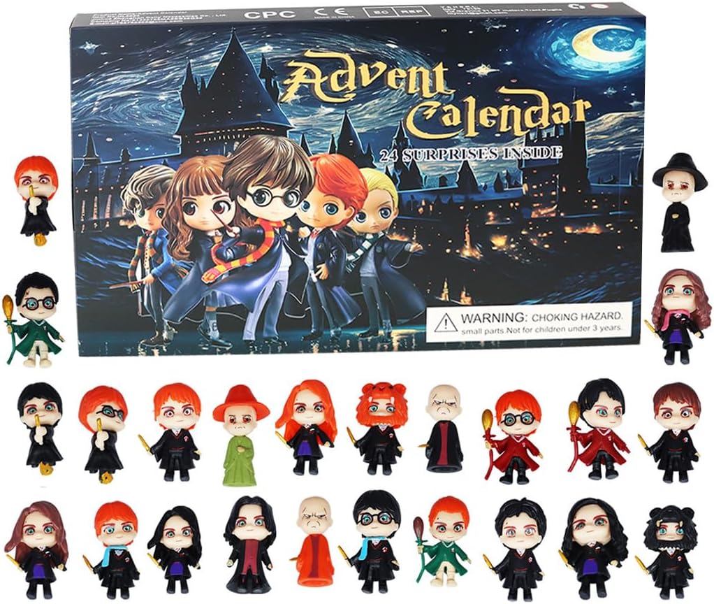 Magical World Advent Calendar2025,24 Days of Surprises Fidget Toys Box,Christmas Holiday Countdown Advent Calendars