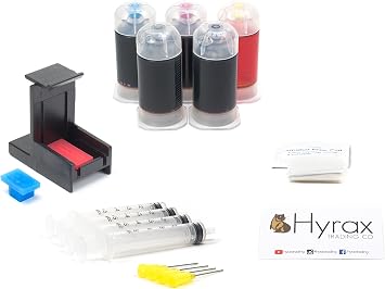 InkPro Black & Tri-Color Ink Refill Box Kit for Canon PG-30/PG-40/CL-41, PG-50/CL-51 Ink Cartridges