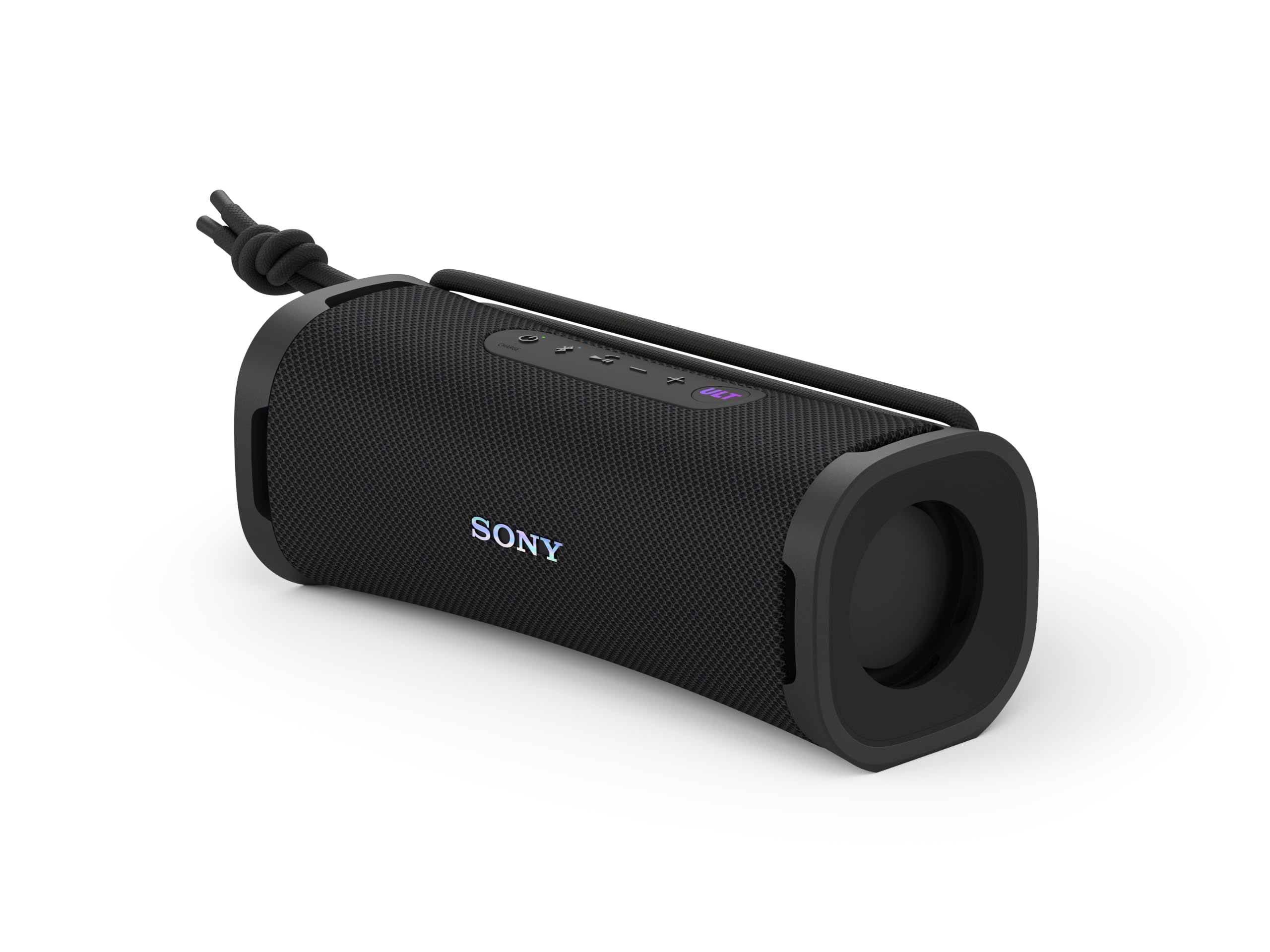 Sony ULT FIELD 1 Bezprzewodowy, Kompaktowy Głośnik Bluetooth z ULT POWER SOUND, Głęboki Bas, IP67, Wodoodporny, Pyłoszczelny, Odporny na Wstrząsy, Bateria do 12 godz., Rozmowy tel., Czarny