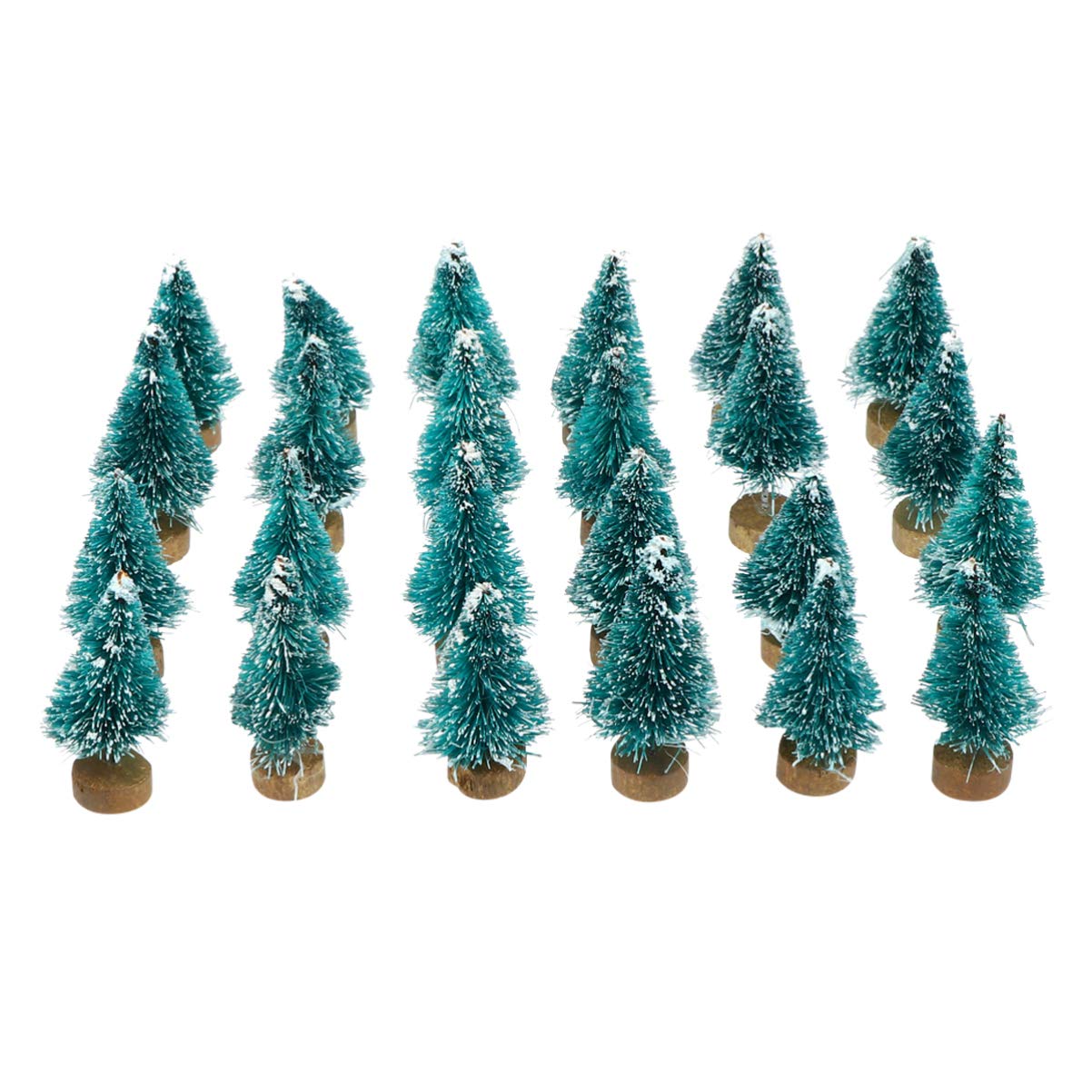 Amazon.co.jp: VORCOOL ミニクリスマスツリー 卓上 点セット 4cm