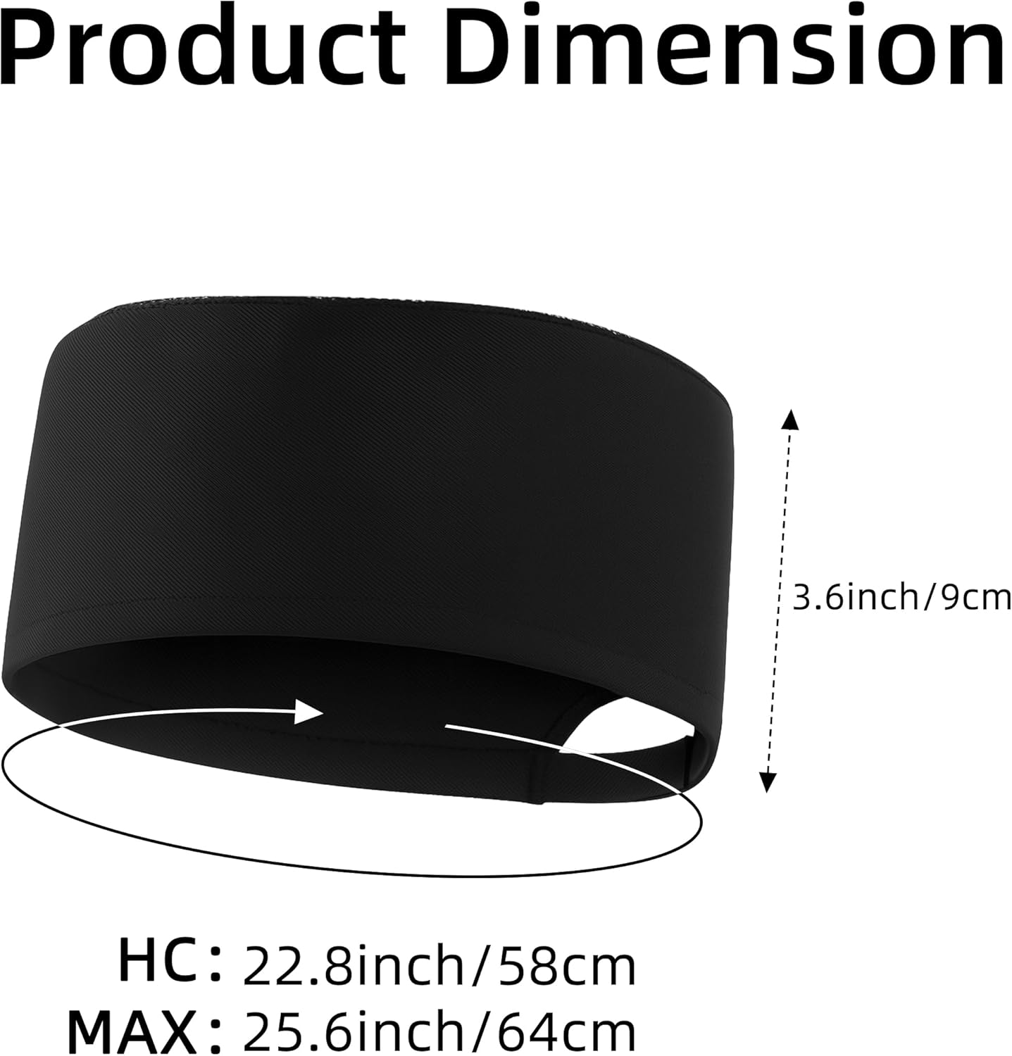 Chef Hats for Men and Women, Chefs Hat with Breathable Mesh Top and Adjustable Velcro Strap for Cooking, Universal Size - Image 2