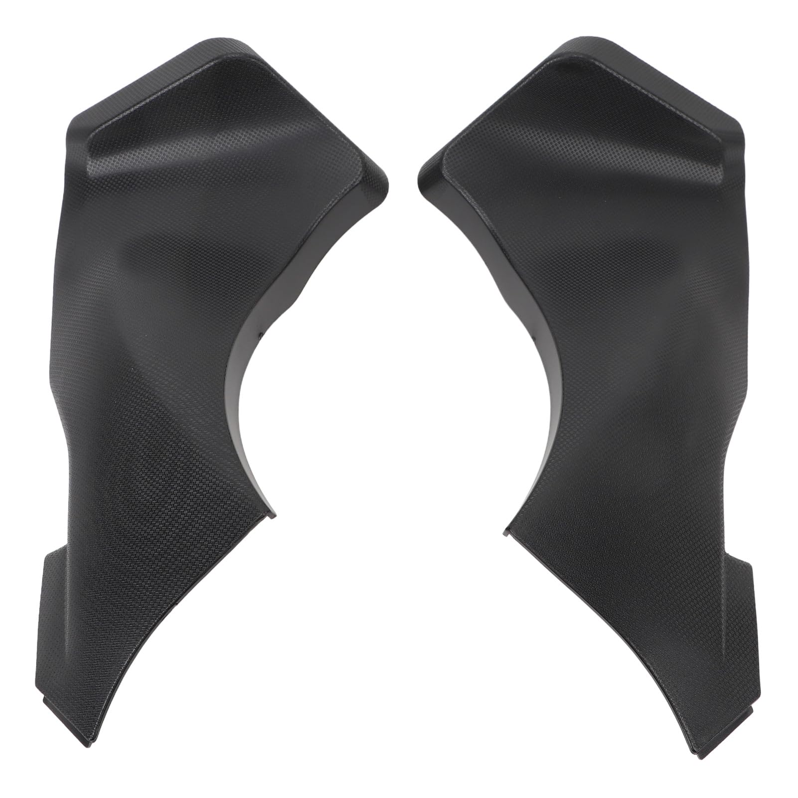 Motorrad-Luftkanal Abdeckung Verkleidung, ZX-6R 2005 Bis 2006 Luftkanal-Rohr Verkleidung Abdeckung, ABS-Material mit Anti-Rutsch-Streifen-Design, Passt für ZX-6R 2005 Bis 2006