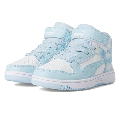 PUMA Kids Rebound Layup Mid Hook And Loop (Little Kid) Kid
