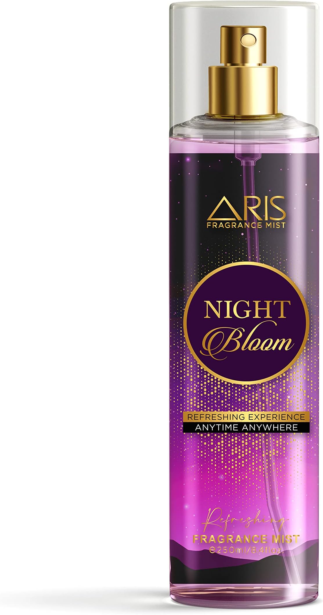 Aris Night Bloom : Fragrance Mist Spray | Women's Fragrance | Night Bloom Fragrance | Travel Size | Ideal Gift | 250ml