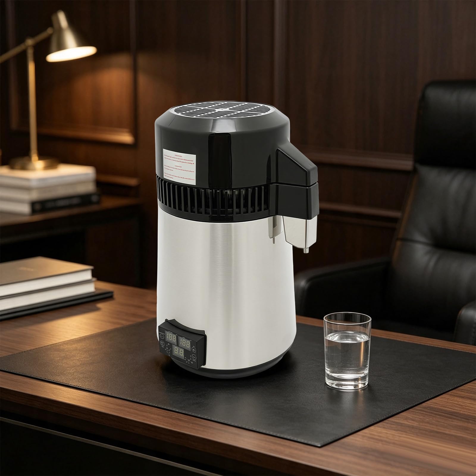 Destylator wody ze stali nierdzewnej 4L, 800W Aparat do destylacji wody