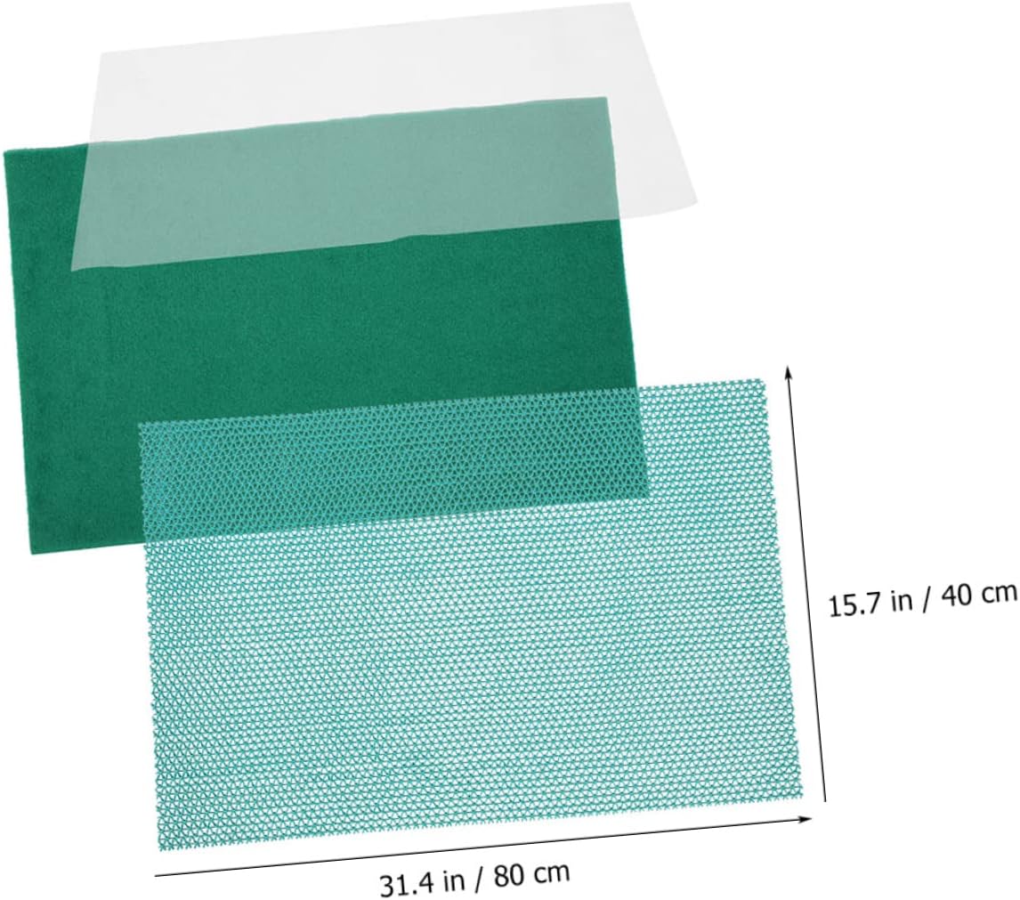 1Set Pet Carpet Reptile Cage Mat Substrate Liner for Tortoise Lizard Snake Easy to Reptile Bedding