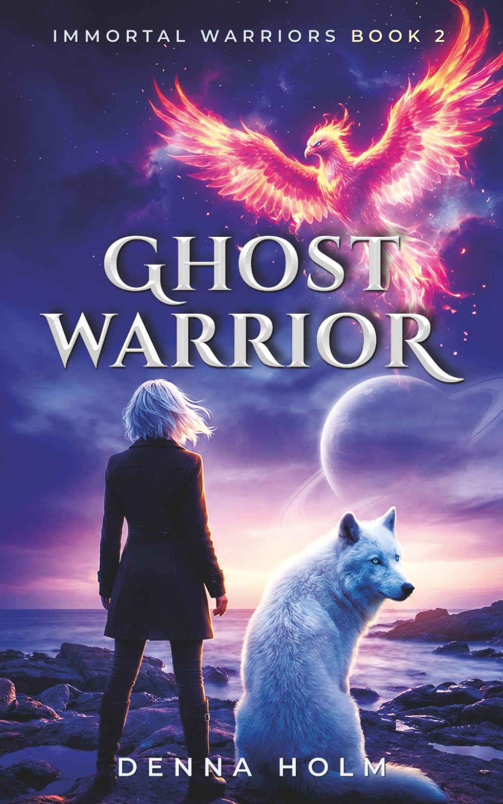 Ghost Warrior: Sci-Fi Alien Warrior Romance (Immortal Warriors)