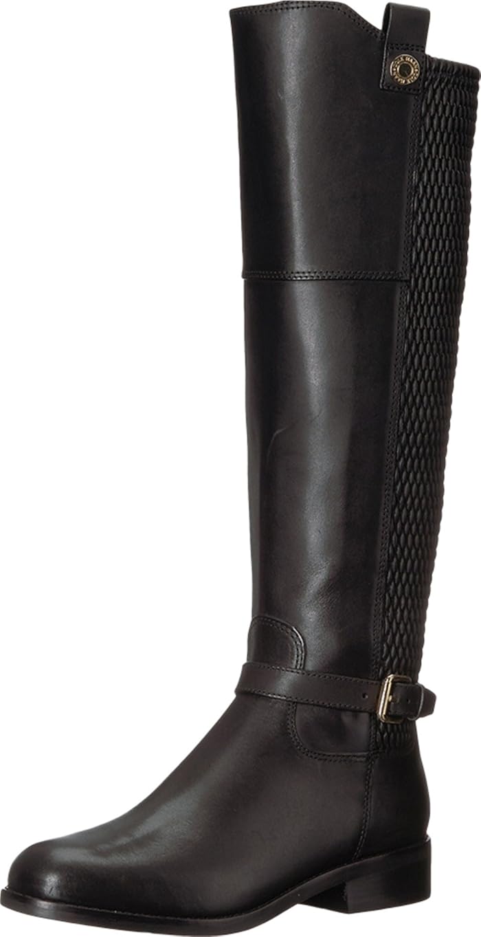 cole haan galina riding boots black