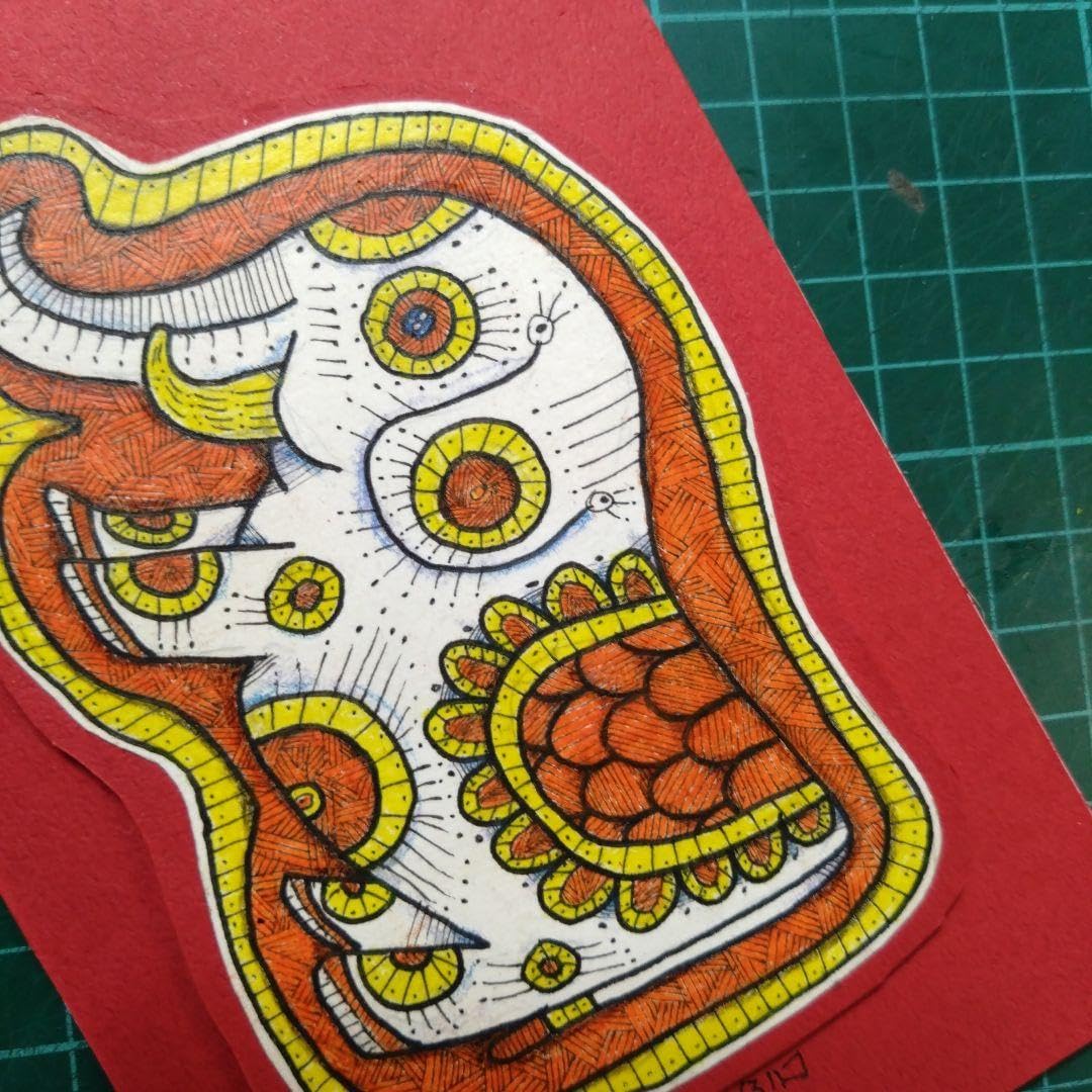 Amazon.co.jp: ザビちゃん原画肉筆白象(07) : ホーム＆キッチン