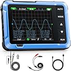 FNIRSI DSO-510 Handheld Oscilloscope/DDS Signal Generator 2 in 1, Digital Portable Automotive Oscilloscope 2.8 inch TFT, 10MHz Bandwidth, 48MS/s Sampling Rate, Trigger Function Auto/Nomal/Single