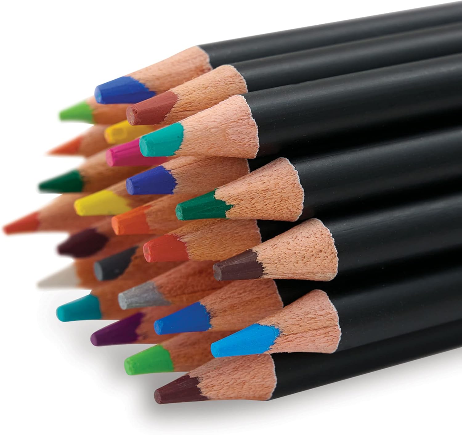 artPOP! Premium Plus Colored Pencils, Set of 48 Colors, Professional Quality Smooth and Blendable, Break Resistant 3mm Core, Hexagon Shape, Vibrant Colors for Illustration, Adult Coloring, Doodling