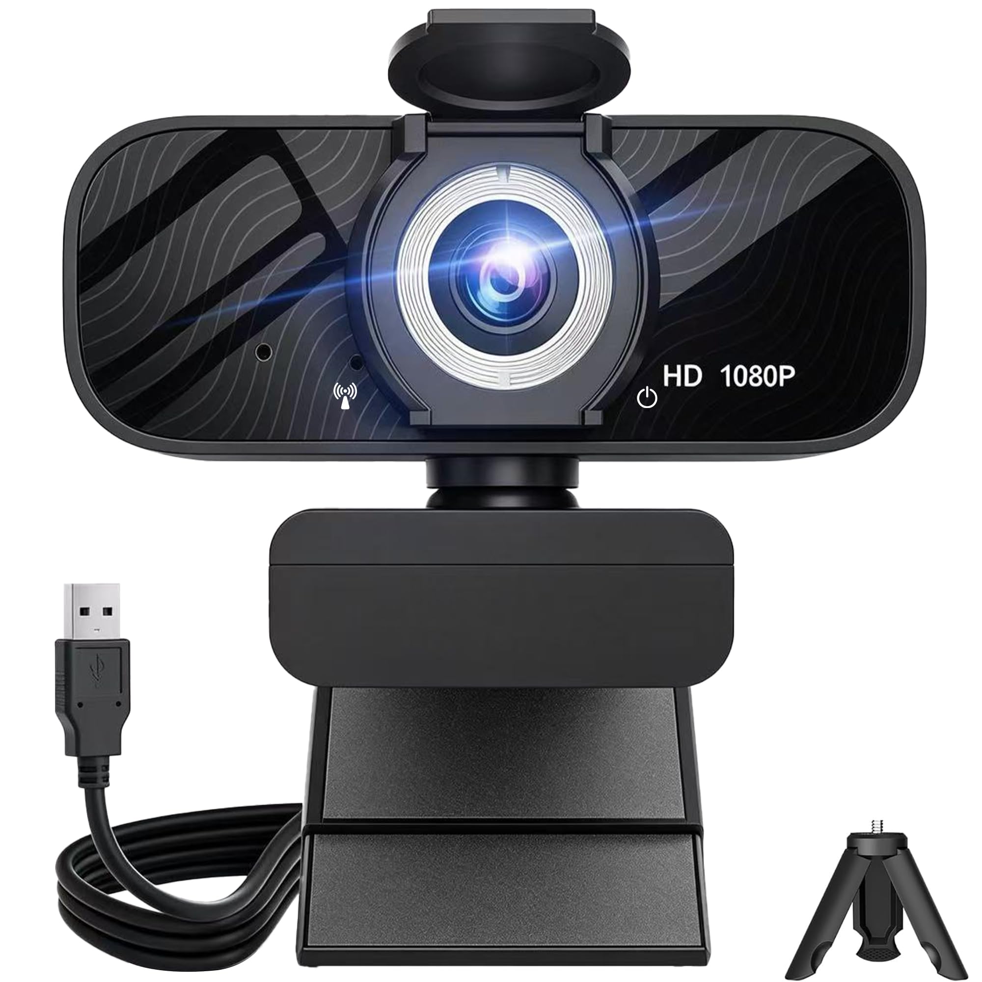 HD Pro PC Webcam, Full HD 1080p/30fps Video, Clear Audio, 120° FOV, Light Correction, Works with Microsoft Teams, Google Meet, Zoom, Mac/Laptop-image-25