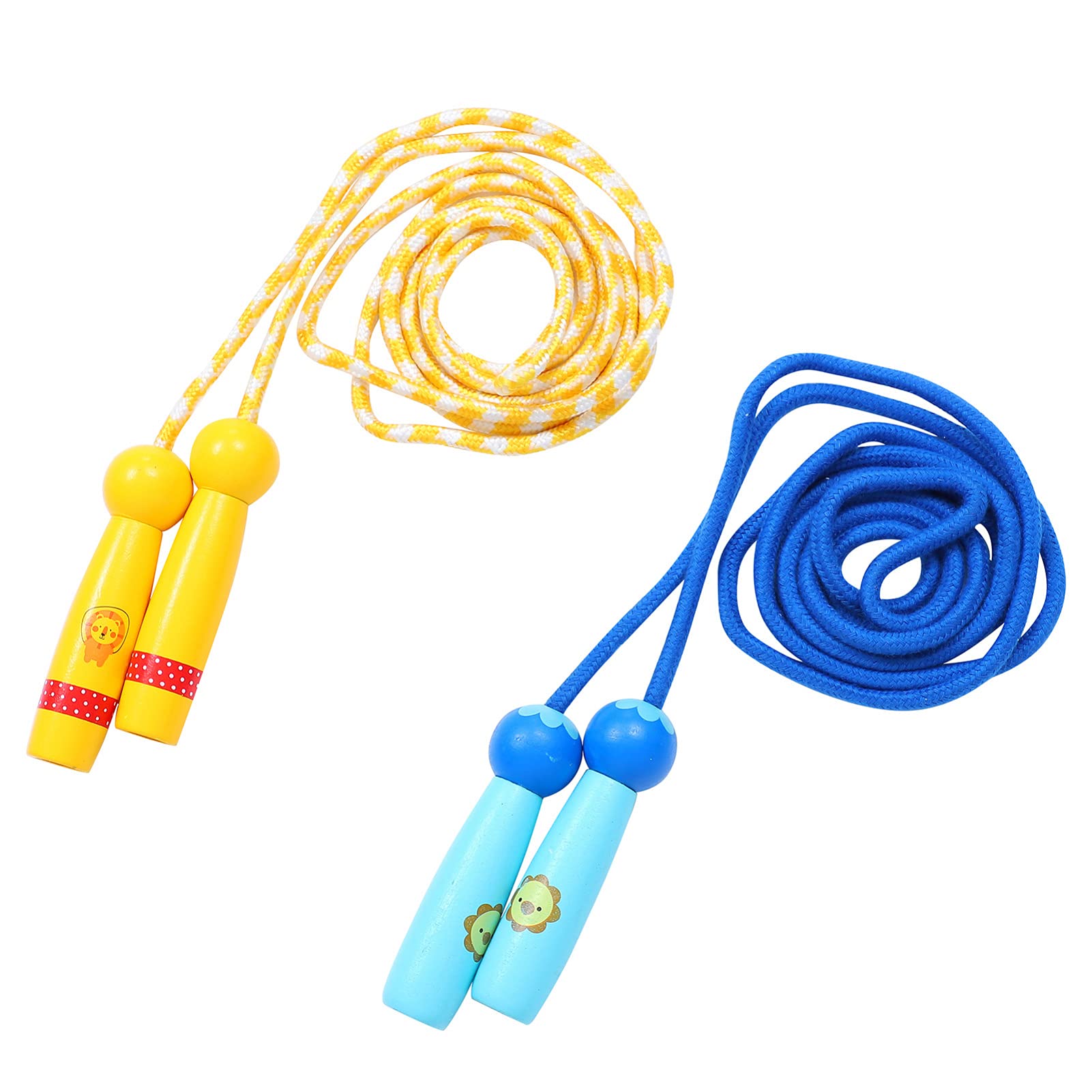 Single File Rope Kids Corde A Sauter Jump Rope For Kids - Adjustable Soft Skipping Rope With ...