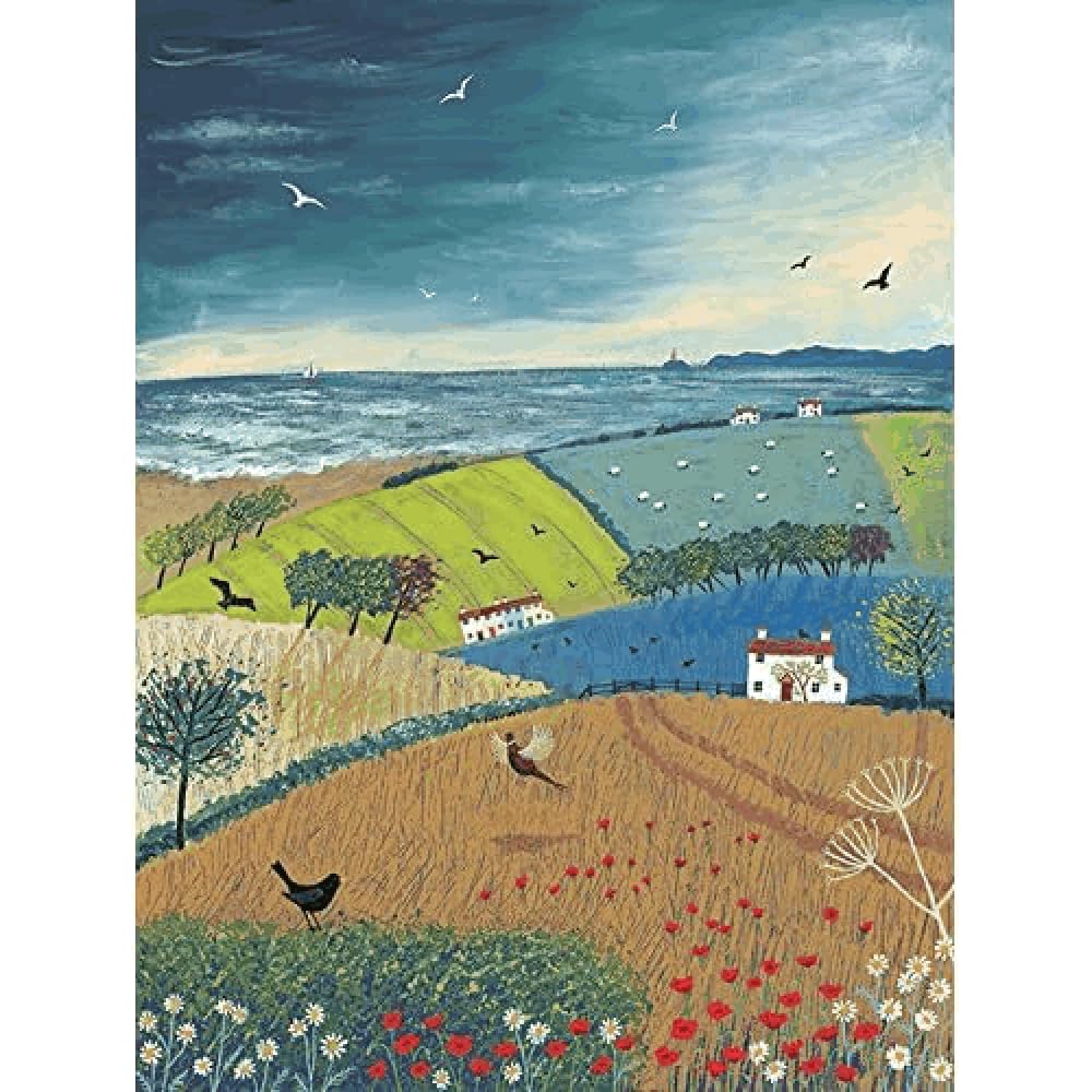 Toile imprimée Jo Grundy WDC90885 tableau decoration murale salon multicolore 60x80