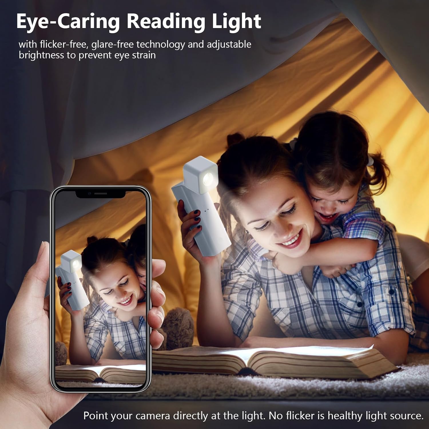 Rechargeable Wall Lights Battery Operated with Night Light, 4000mAh Wall Mounted Dimmable LED Bedside Reading Lamps for Living Room Bedroom, Portable Cordless Wall Sconces, Adjustable Angle, 2-Pack