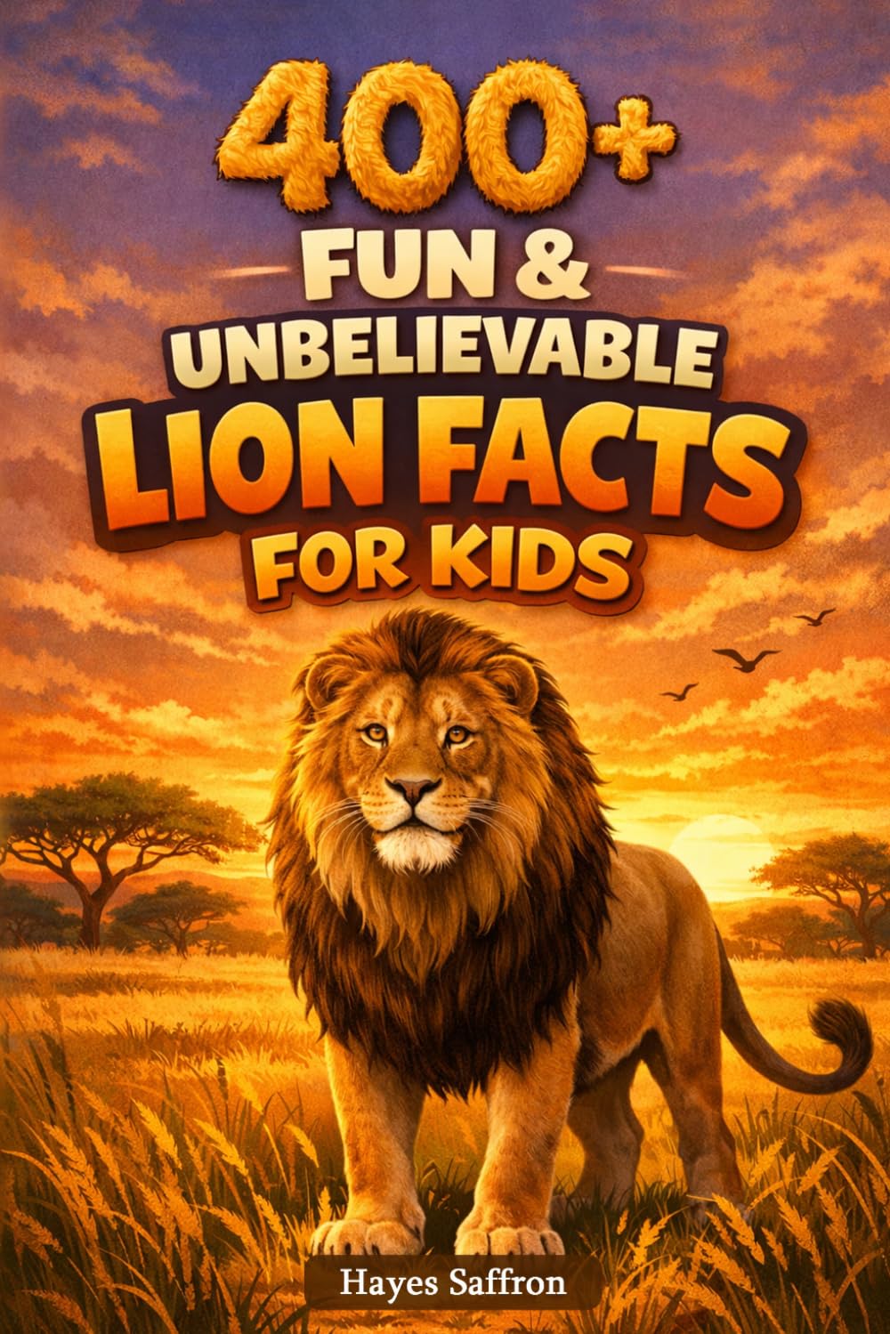 400+ Fun & Unbelievable Lion Facts for Kids: Roar into Wild Savannas, Mighty Lion Prides & King of the Jungle Secrets (Perfect for Young Animal Lovers)