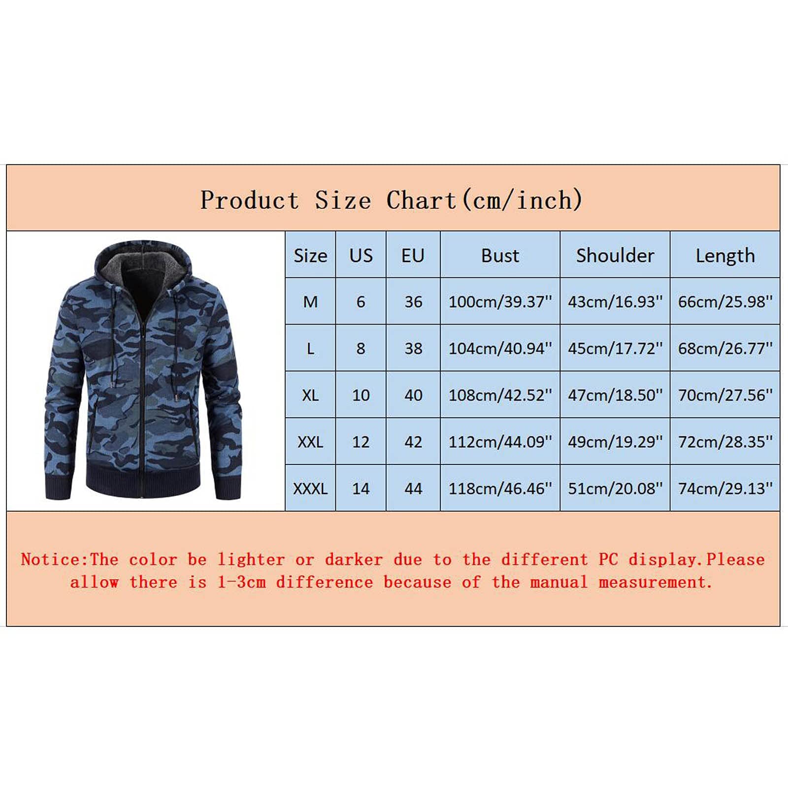 Sweat à capuche en coton pour homme, motif camouflage, fermeture éclair