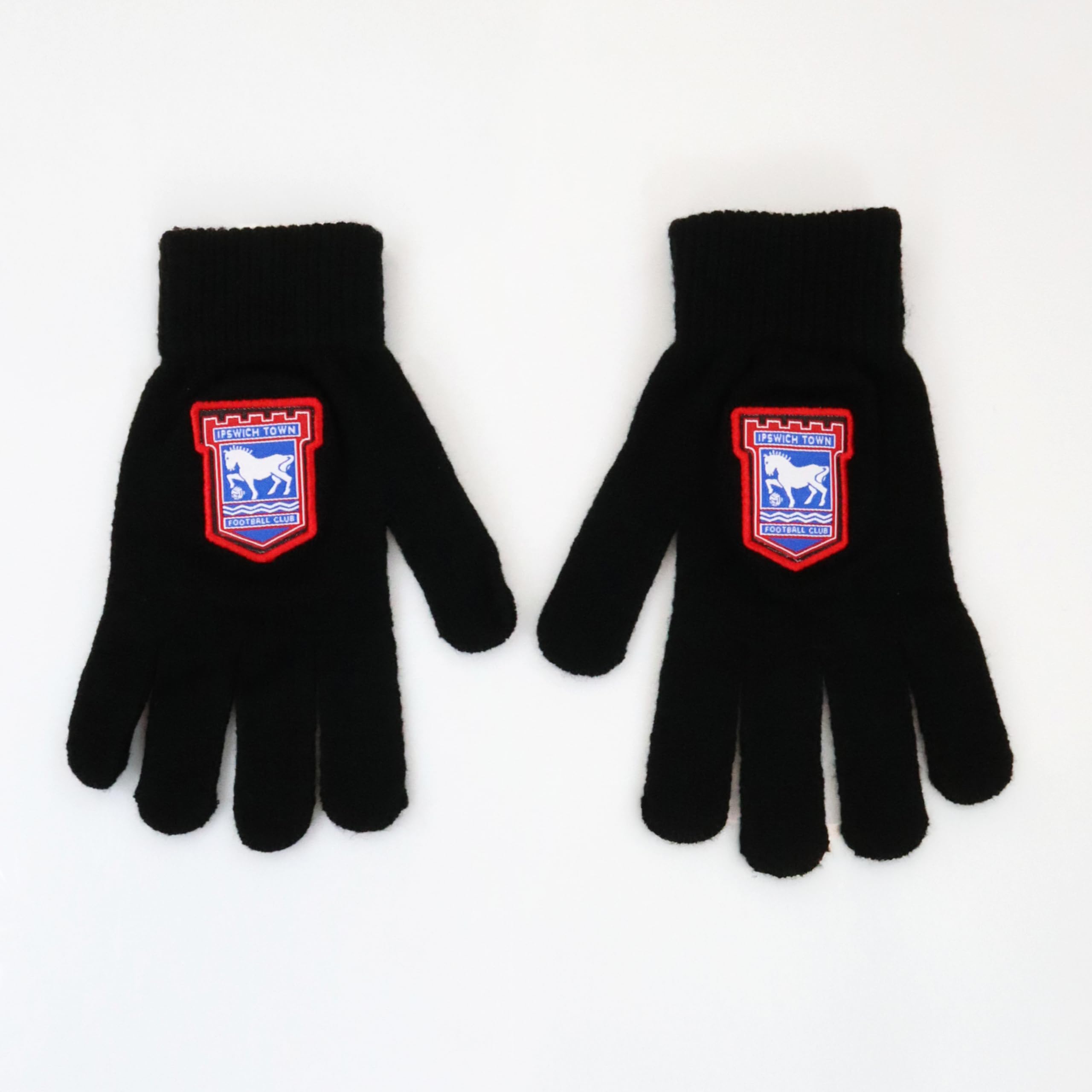 FOCO Officially Licensed Ipswich FC Black Gloves