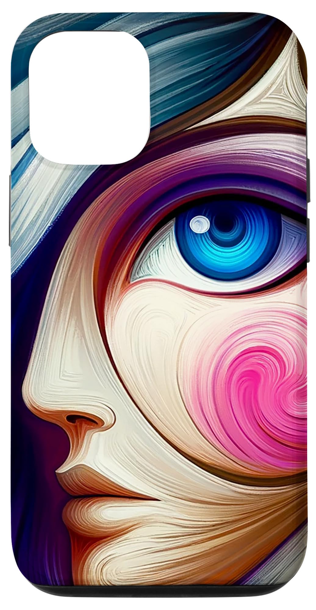 iPhone 12/12 Pro Modern Abstract Evil Eye Art Case