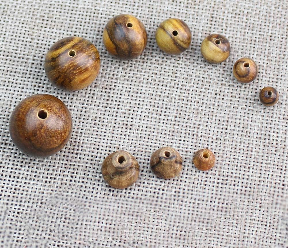 [EasternStar] 奇楠沈香 18mm 100玉セット 数珠 念珠 木珠 手作り