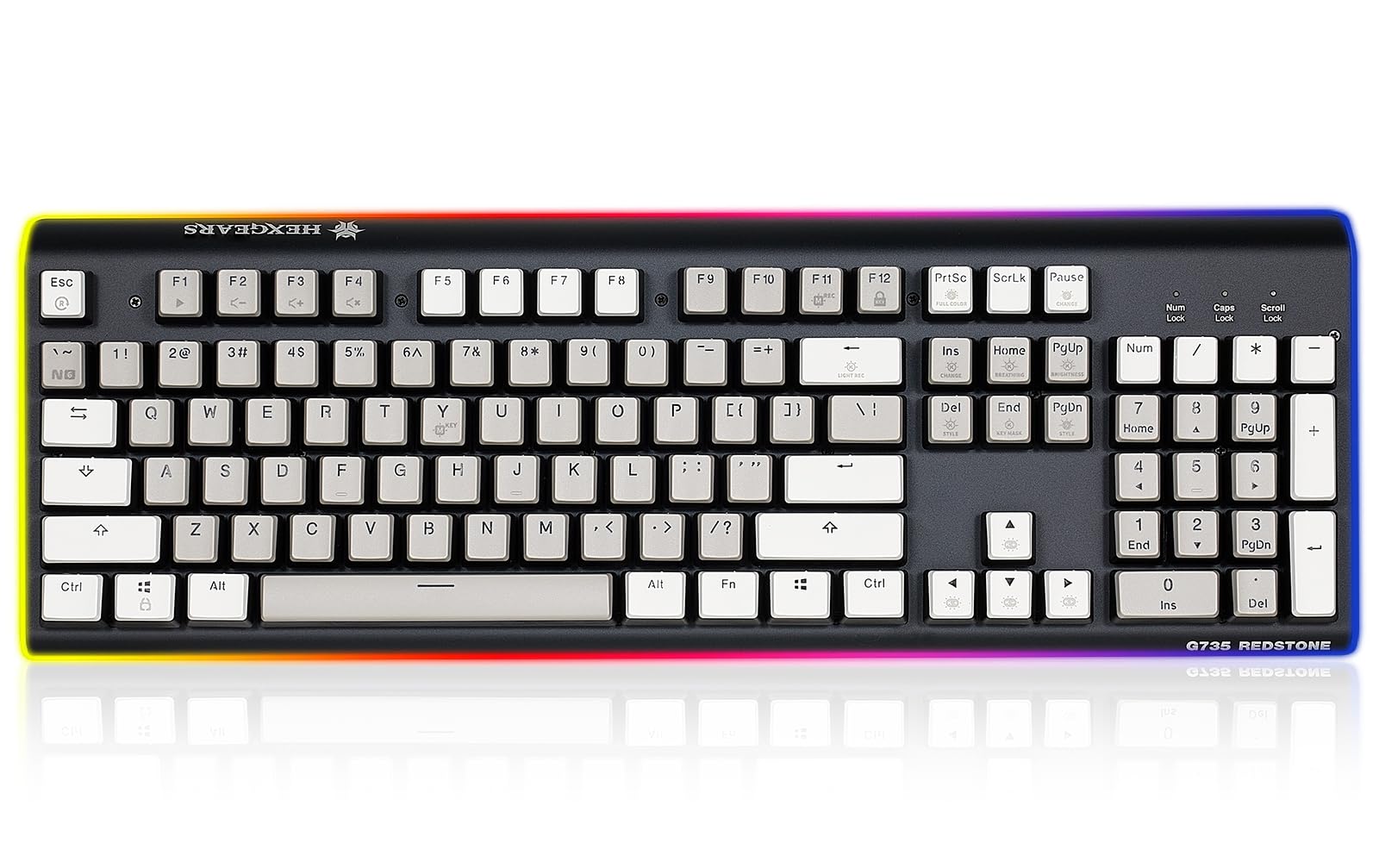 Amazon.com: Hexgears GK735 Wired Full Size Mechanical Keyboard