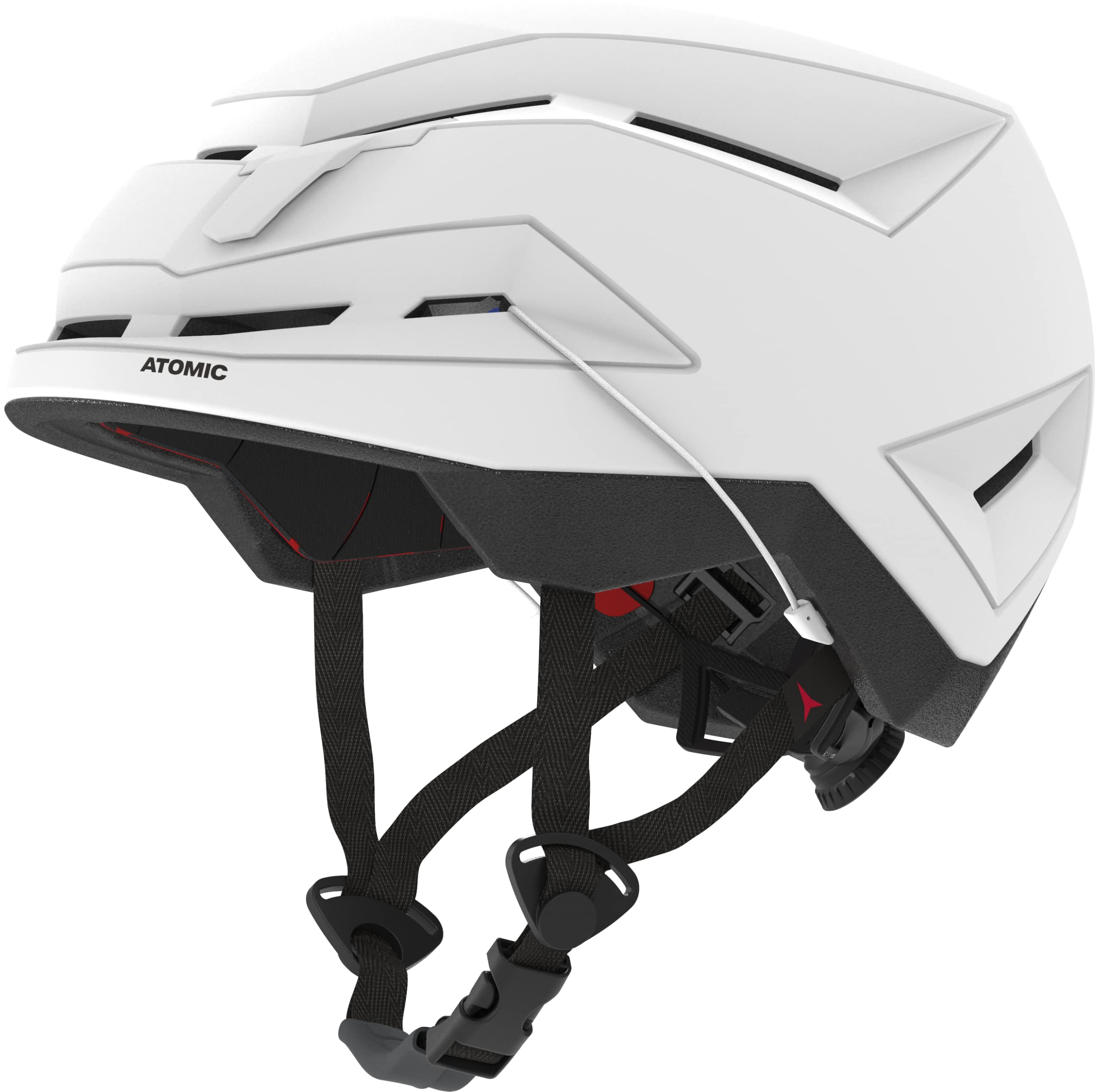 Atomic Backland UL Casque De Ski Léger Et Sûr, Blanc, Taille L, Absorption Maximale Des Chocs, Ventilation Active Aircon, Système Fit À 360 ° Pour Un Ajustement Parfait, Tour De Tête 59-63 cm