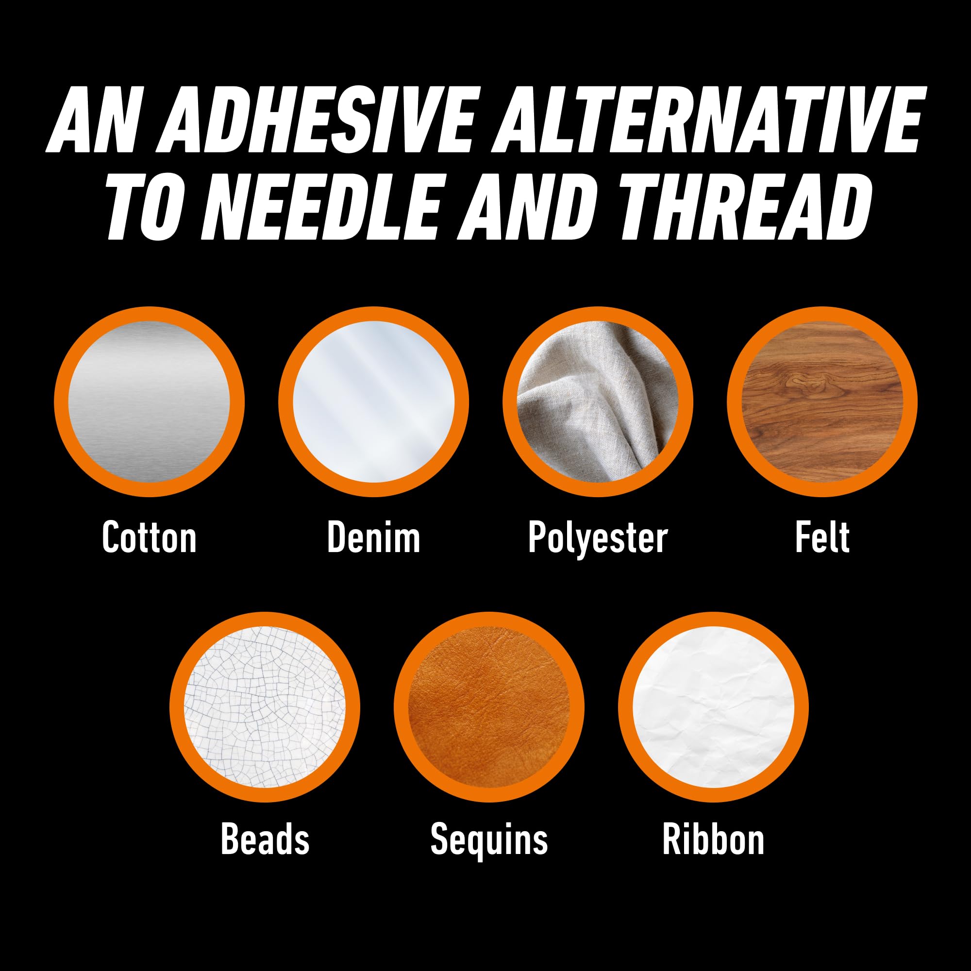 Gorilla Fabric Glue, 100% Waterproof, No Sew Solution, Washer/Dryer Safe, Permanent Bond, 2.5fl oz/73ml, Clear, (Pack of 3))