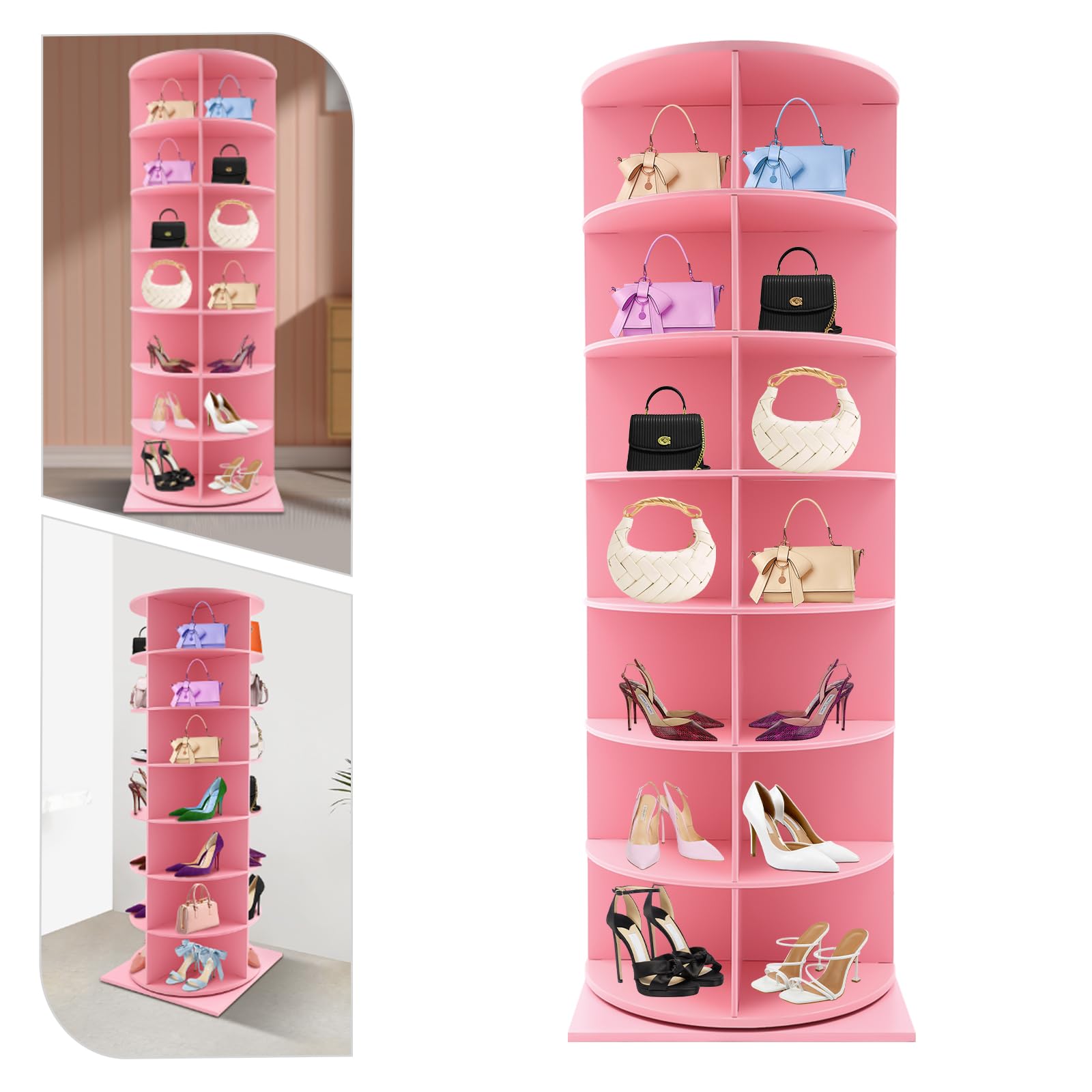 Amazon.com: kunghei 7 Tiers-360°Rotating Organizer Rack, Home