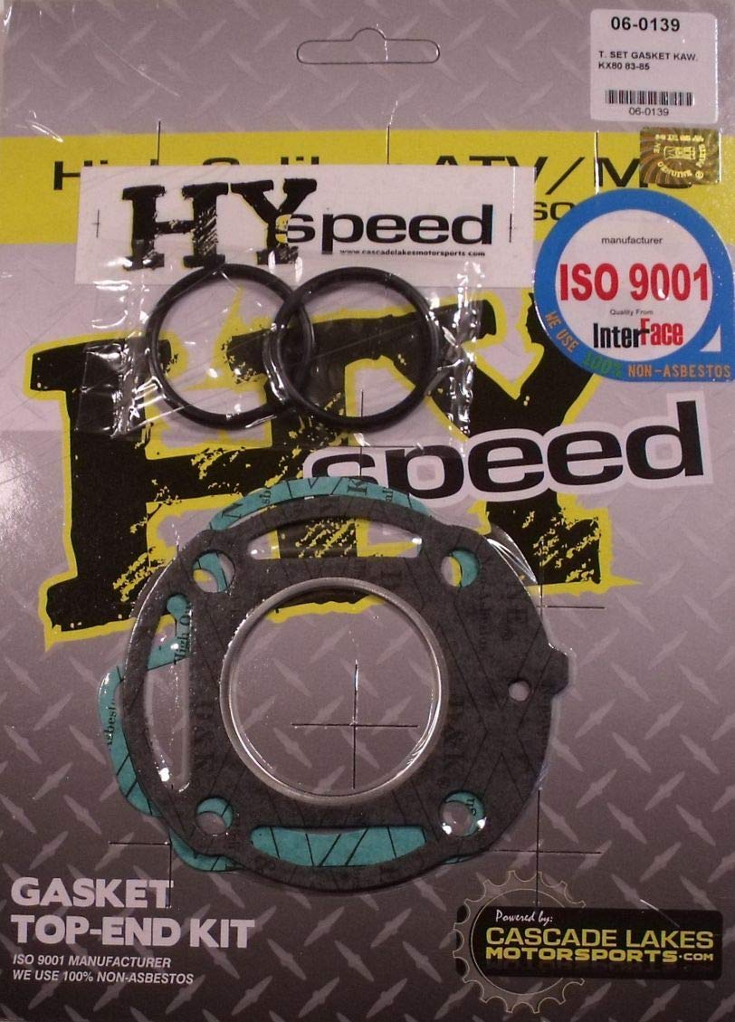HYspeed Top End Head Gasket Kit Set KX80 1983-1985