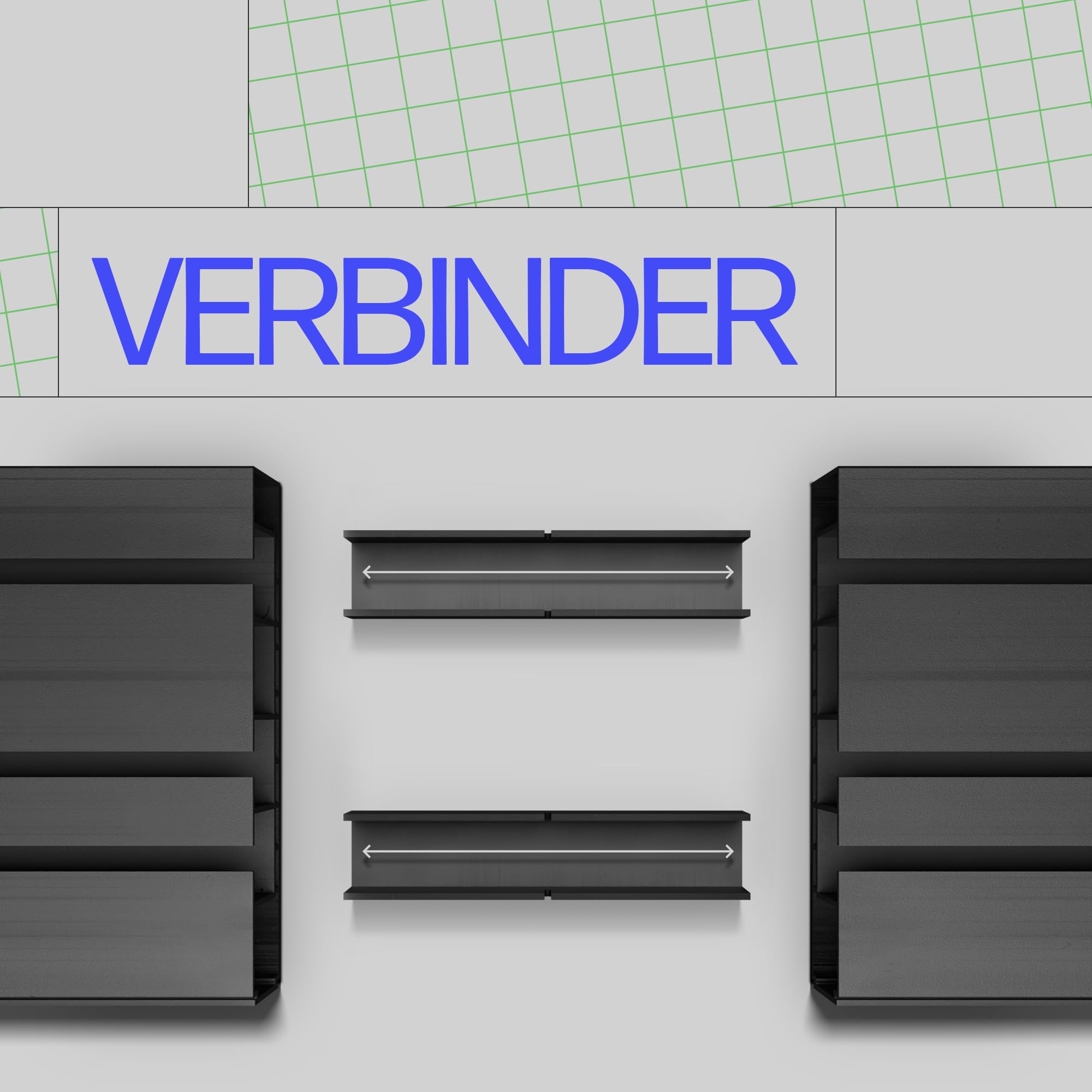 Bestlivings Gardinenschiene Schwarz (480cm / 3-läufig) Vorhangschiene Komplettset inkl. Zubehör (Befestigungs-Set, Seitendeckel, Gardinenröllchen)