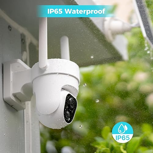 Miniatura 9 de Cámara de seguridad solar inalámbrica Vicohome 2CQ4 2K AI para exteriores, cámara alimentada por batería, visión nocturna a color, audio