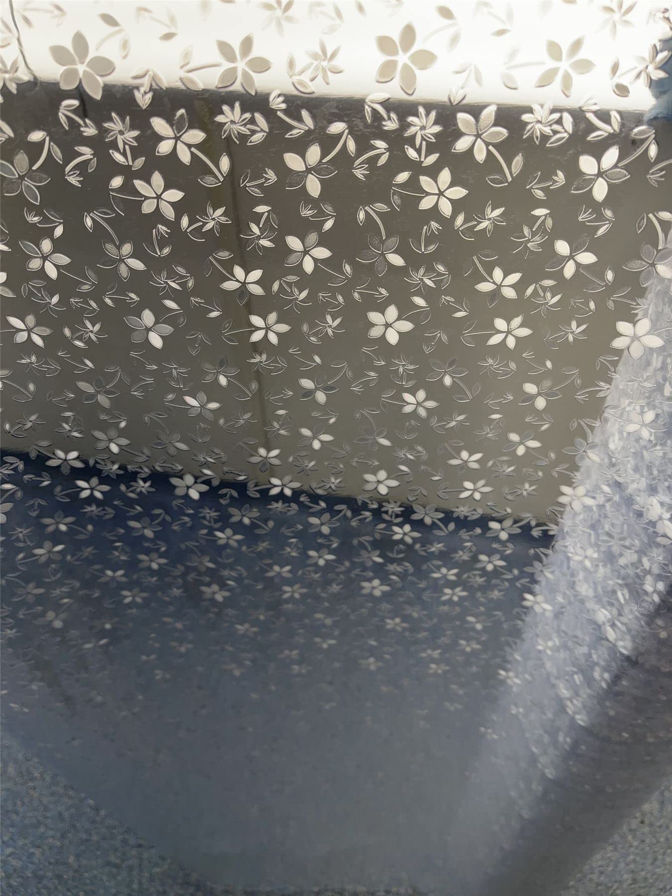 PSSC Window Film Frosted Graphic Privacy Tint Decorative Glass Tinting Mini Flower Design 5m x 120cm โ image 1