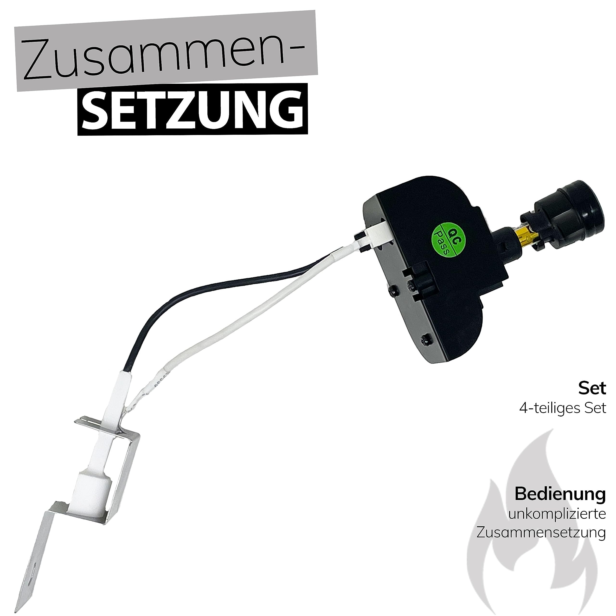 Weber Gasgrill Zubehör Ersatzteile Elektronische Zünder mit Batterie (1 Stück AAA) für Q1200 / Q120 und Q220 / Q2200