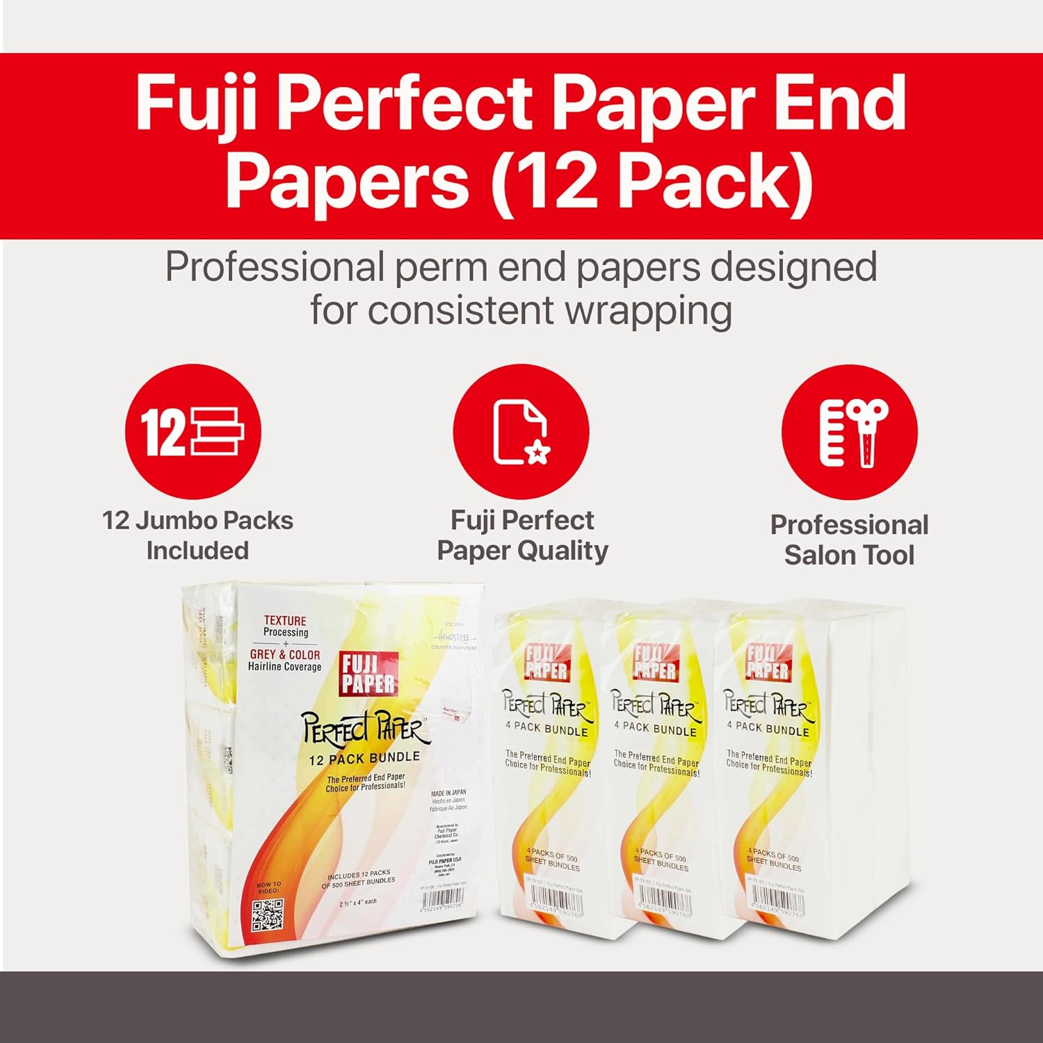 Fuji Perfect Paper End Papers - Jumbo Pack
