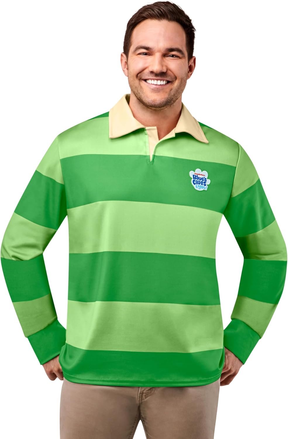 Rubies Blues Clues: Steve Costume Top for Adults, Men's