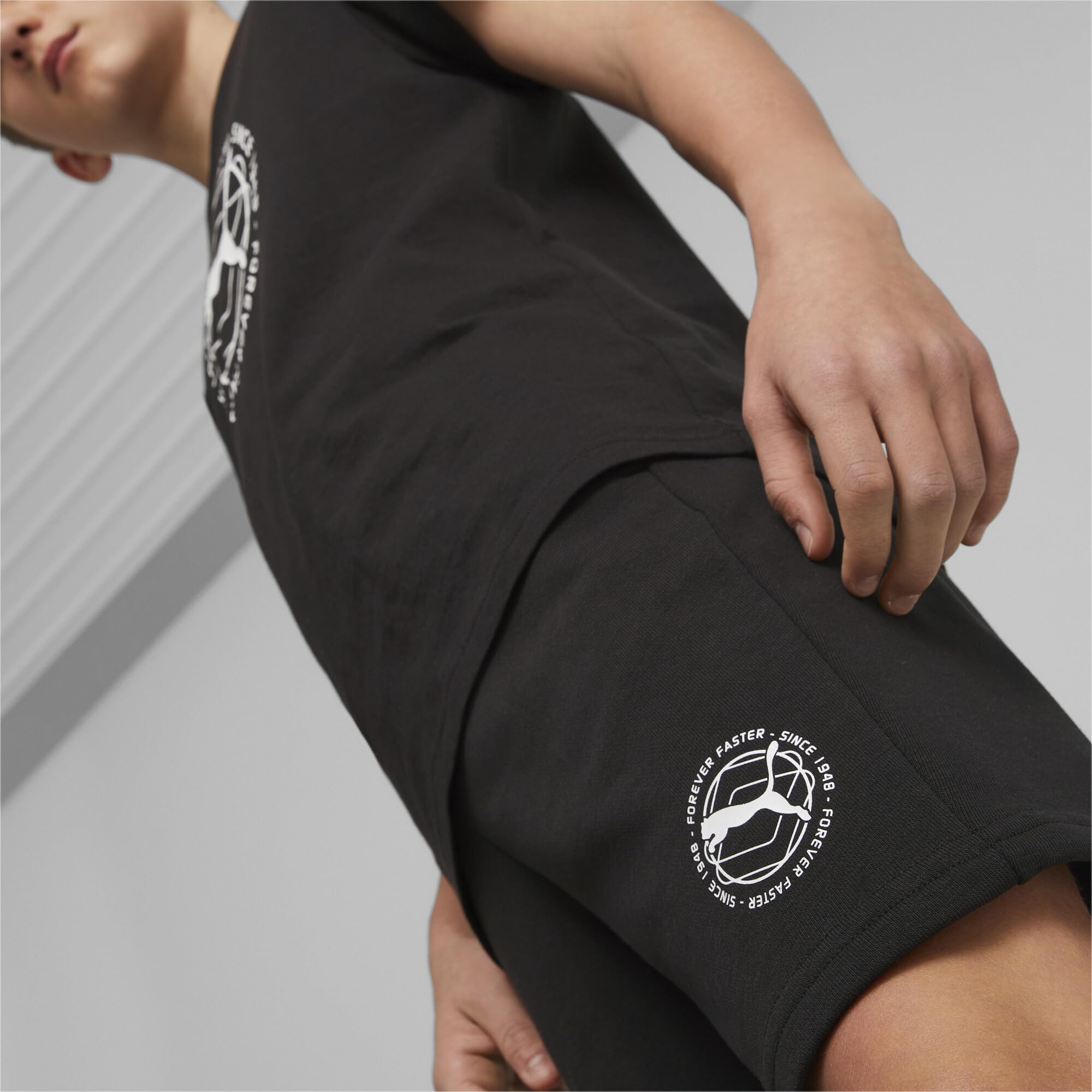 PUMA Shorts Active Sports Niño 140 Black