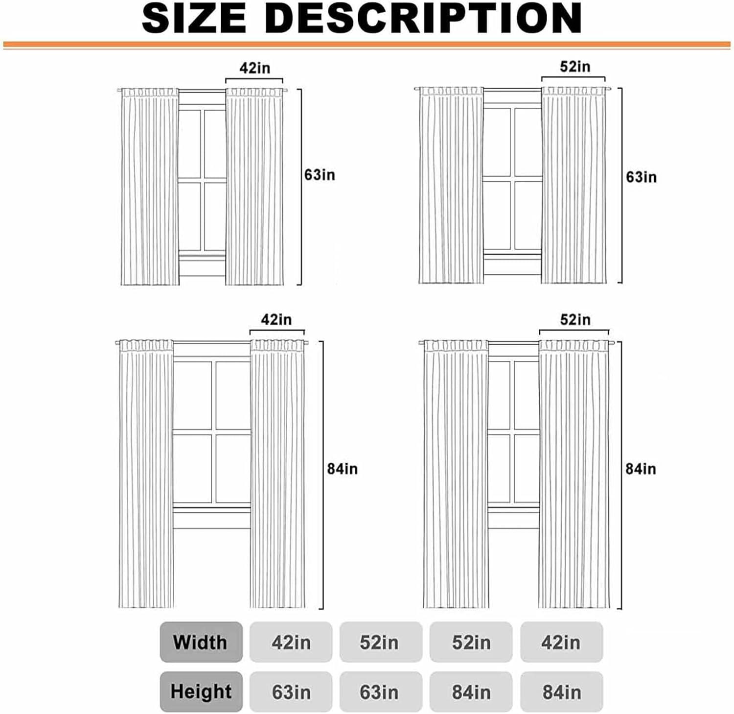 Green Eucalyptus Leaf Curtains 63 Inch Length 2 Panels Set White Floral Plant Drapes Noise Reducing Thermal Bathroom Kitchen Window Curtains Over Sink 42" W X 63" L Inches
